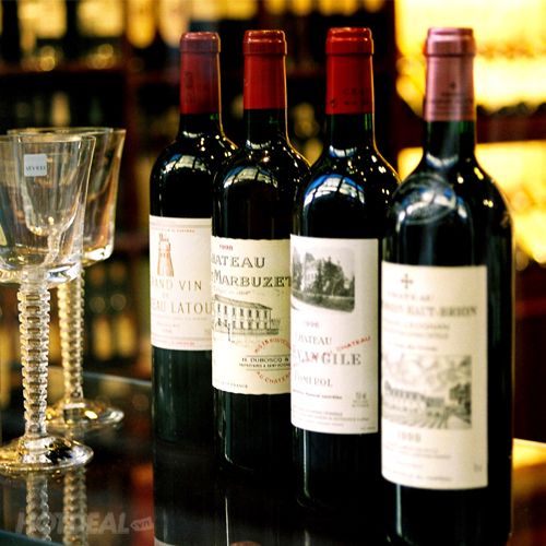 Rượu vang Pháp nhập khẩu tại Hà Nội