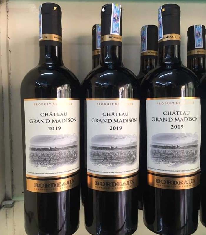 Rượu vang Pháp Chateau Grand Madison 2019