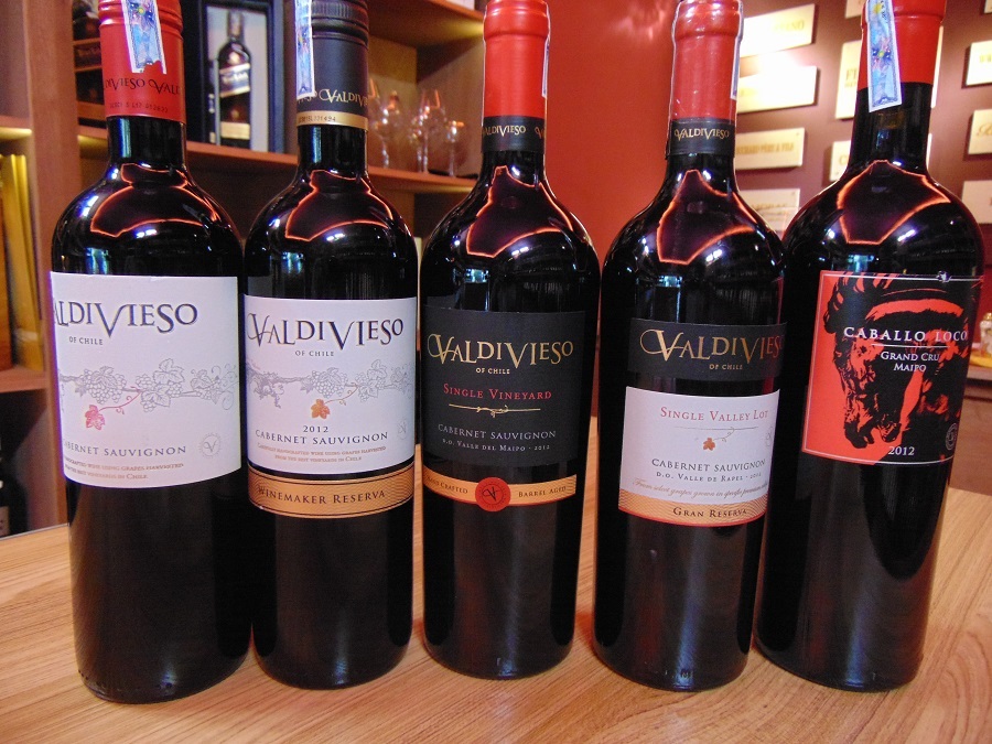 Rượu vang Chile nhập khẩu tại Hà Nội